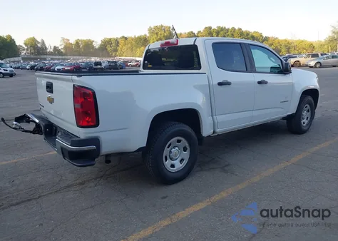 2020 Chevrolet Colorado 2Wd Short Box Wt z USA, uszkodzony, nr VIN 1GCGSBEA7L1186415